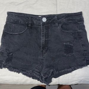 Black RSQ Jean shorts